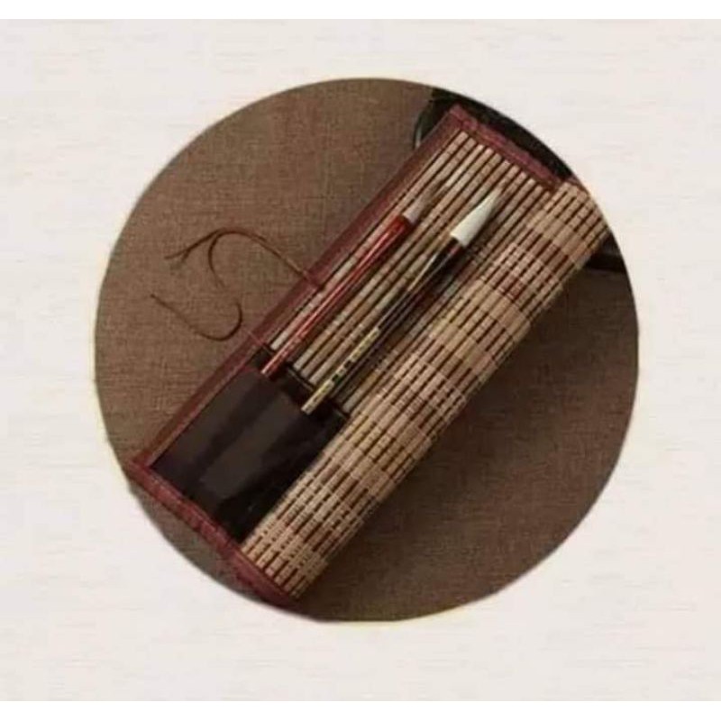 Mành cuốn bút lông thư pháp